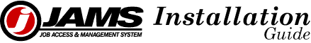 JAMS Windows Installation Guide